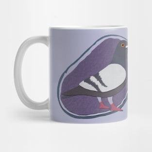 Paper craft pigeon Mug